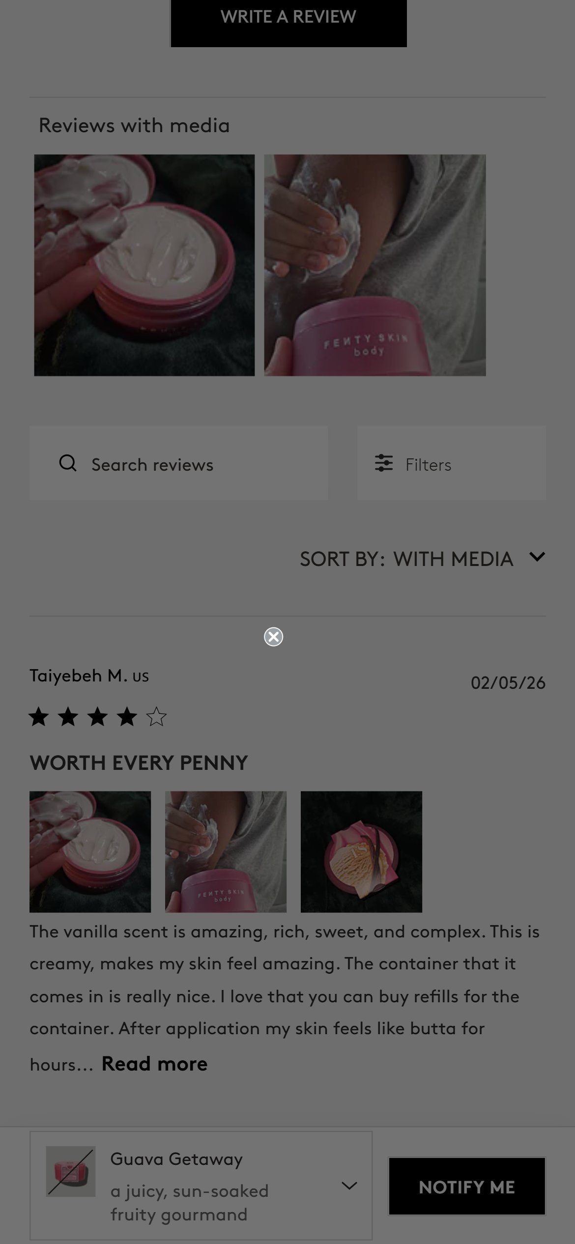 Fenty Beauty — Mobile